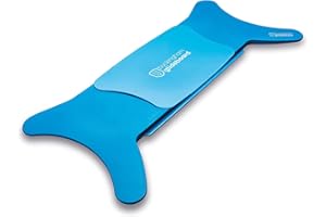 BUCKINGHAM HEALTHCARE Buckingham Glideboard – British Made Transfer Board for Wheelchair to Chair, Car & Bed | Sliding Seat Mobility Aid for Elderly & Disabled - Blue/Blue