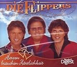 4-CD-Box - DIE FLIPPERS - Herzen brauchen Z�rtlichkeit - 1. Unsere Superhits aus 40 Jahren + 2. Unterwegs durch unsere sch�ne Welt + 3. Dich gibt's nur einmal f�r mich + 4. Abschied in Liebe - Die Flippers