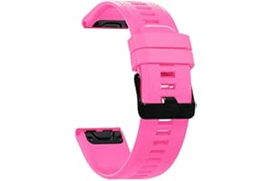 AISPORTS 22mm Quick Fit Watch Strap Compatible for Garmin Forerunner 965/955/945/935/745 Strap Silicone Sport Wristband Bracelet Replacement Band for Garmin Instinct 2/1/Crossover