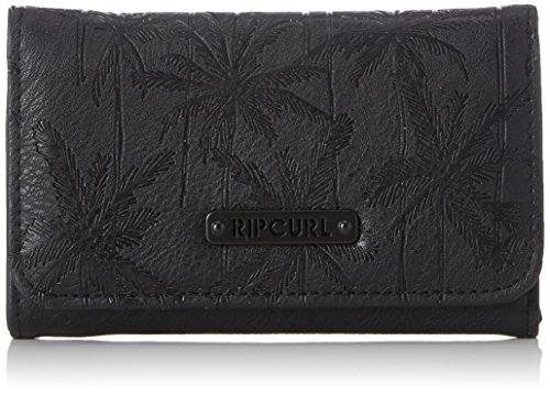 Preisvergleich Produktbild Rip Curl Damen Miami Vibes Mid Wallet Geldbörse, (Schwarz), 2x14x9 cm