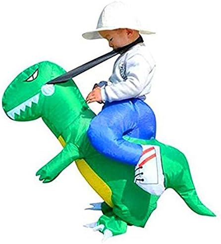 MineSpace Inflatable Costumes Halloween Cosplay Costumes Gaint Suit for Audlts and Toddlers(Dinasour) (large)