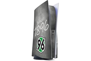 Skin kompatibel mit Sony Playstation 5 Disc Edition Folie Sticker H96 Hannover 96 Offizielles Lizenzprodukt