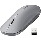 UGREEN Kablosuz Fare, 2,4 Ghz Usb Bağlantısı, Maks. 4000 Dpi, 18 Ay Pil &Ouml;mr&uuml;. Pc, Mac, Diz&uuml;st&uuml; Bilgisayar, Windows 11, 10, 8.