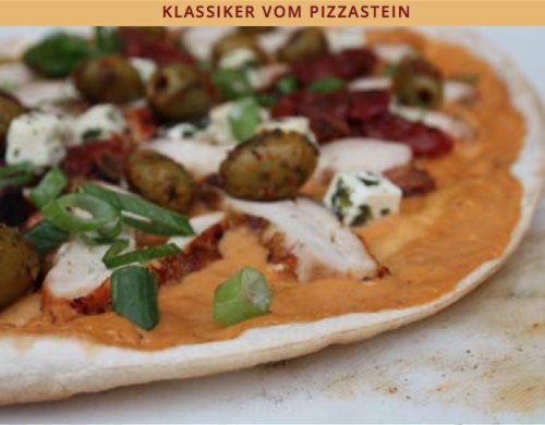 Santos Pizzastein für Gas Grill, Backofen, Grill 45 x 35 cm - 6