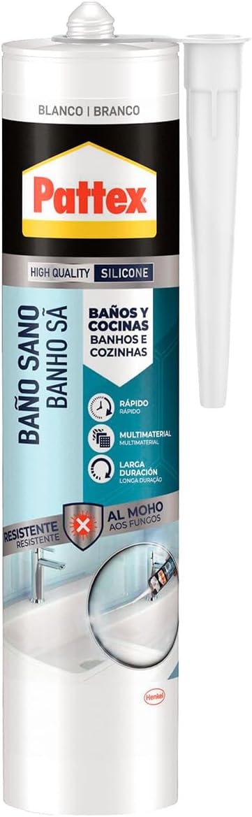 Pattex Baños y Cocinas Blanca 280ml