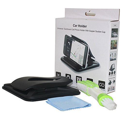 Supporto GPS per auto con Mini Duster, AFUNTA Supporto per auto cruscotto antiscivolo per dispositivo 3 