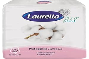 SILC SPA Laurella Proteggi Slip Tripiegato In Cotone, 20Pz