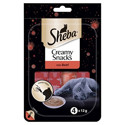 Price comparison product image SHEBA Crème Snacks Beef Cat Treats