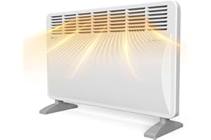 AIRMATE Chauffage d'appoint, Radiateur Electrique à Convection 1500W, 3 Modes, Chauffage Electrique économique Silencieux,Chauffage Electrique,Intérieur, Maison, Bureau