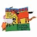Lalang Animal Tails Cloth Book Baby Development Toy Books Learning Education Books (farm)