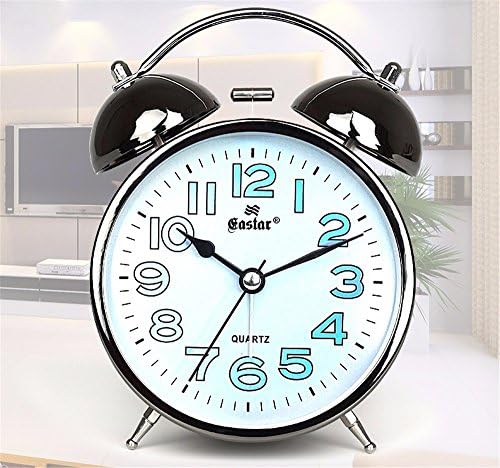 MmDLai Bed Head Quiet Small Alarm Clock Student Alarm Clock Creative Multi Function Simple Alarm Clock Bedroom Child Small Alarm Clock B Clock