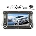 Produktbild In Deck 7'' Touchscreen Car DVD CD Player GPS Navigation Multimedia System with Autoradio 2 Din Headunit Bluetooth iPod Stereo For VW Golf Amarok T5 Jetta EOS Caddy Polo with Free CANBUS+8GB GPS Map+Analog TV+Reversing Camera