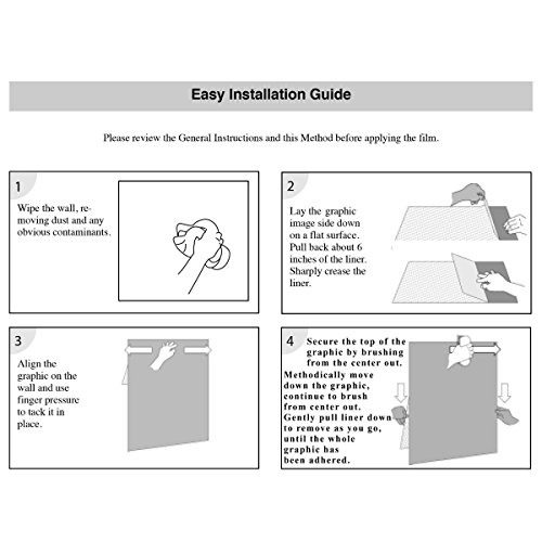 RAIN QUEEN Tapete Bilder 3D Wandbild Aufkleber Wandtattoo Fenster Pflanz Landschaft Wald (45*60 inch, B#) - 6