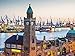Produktbild Artland Echt-Glas-Wandbild Deco Glass David Engel Hamburg Uhrturm am Hafen Städte Deutschland Hamburg Fotografie Natur 60 x 80 x 1,1 cm C0FE