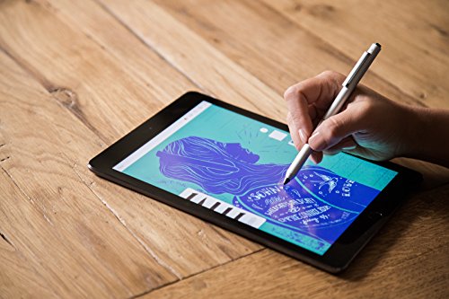 Adonit Dash 2 Stylus mit feiner Spitze – silber [iOS & Android | Aluminium | 1.9mm dünne Spitze | Integrierter Akku | Trageclip] – ADJD2S - 8