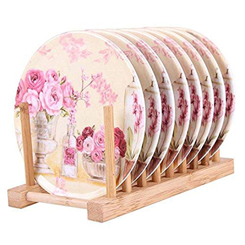 Preisvergleich Produktbild Queta Abtropfgestell aus Holz, einfach, multifunktional, für die Küche