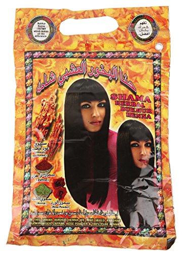 SHAMA Herbal Bukhur Henna for Beautiful, Silky and Burgundy Hair Mehandi, 150gms - (Brand Outlet) RS.190 (50.00% Off) - Amazon