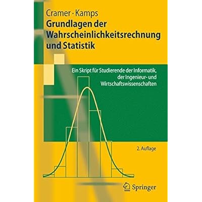 [PDF] Download Grundlagen der Wahrscheinlichkeitsrechnung und Statistik: Ein Skript für Studierende der Informatik, der Ingenieur- und Wirtschaftswissenschaften (Springer-Lehrbuch) Kostenlos