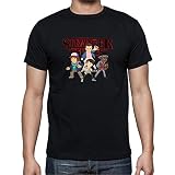 Fan Art Camiseta de NIÑAS Stranger Things Serie Retro TV 80 Will 9-10 Años