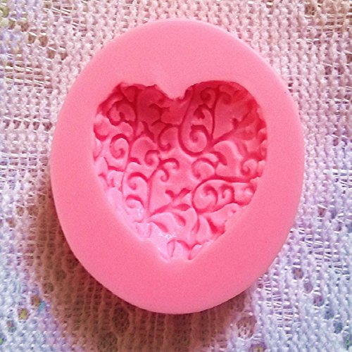 CAOLATOR Silikon Backform 3D Ein Hohlraum Herz Handgefertigte Kuchen Form Bakeware Werkzeug Silikon Form Handgefertigte Form - 8