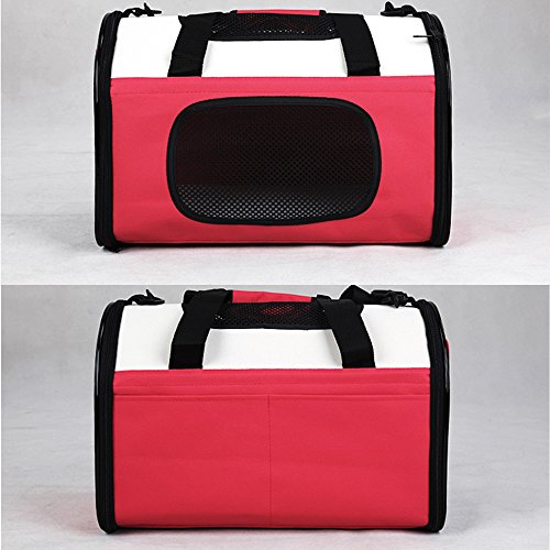 Ada-Home-Foldable-Pet-Carrier-for-Cats-Dogs-Two-Tone