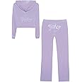 JUICY COUTURE Velour Lavendar Haze Tracksuit Size L, Lavendar Haze, Large