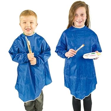 Kinderschort met zak voor kinderen, schilderschorten voor