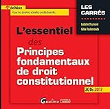 L'essentiel des principes fondamentaux de droit constitutionnel