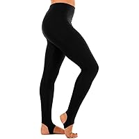 Yartina Kids Girls Boys Stirrup Legging Pants For Gymnastics Dance Sport Workout Athletic Tights Black 26 - View #4
