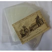 100 Pochettes Cartes Postales En PVC Rigide - Prophila - Pour Collection Timbres, Pièces, Billets