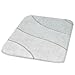 Produktbild Kleine Wolke 5507158225 Wave Badteppich Polyacryl weiß, weiß, 55 x 65 cm