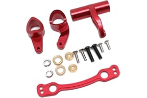WEITAI Metall Lenkungs Umlenkhebel Satz für ARRMA 1/8 KRATON 6S Outcast Senton Talion RC Auto Teile,Rot