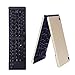 Produktbild KISSION Bluetooth Faltreifen Tastatur für Windows Surface pro, Android Tablet und Smartphone-Aluminium Design (Gold)