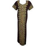 Indiatrendzs Women Nightwear Cotton Printed Nighty (Chest 42)
