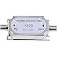 SECRET DESIRE Satellite 20Db Gain Inline Amplifier 950-2150Mhz Signal Booster for Dish Network Antenna Amp Directv Fta Rg6 Cables