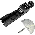MAKINGTEC Universal Spark Plug Gap Tool with Feeler Gauge Fit for Most 10mm 12mm 14mm 16mm Spark Plugs, Black