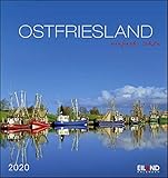 Ostfriesland einfach schön. Wandkalender 2020. Monatskalendarium. Spiralbindung. Format 16 x 17 cm by 