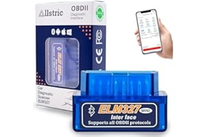 ‎ALLSTRIC Allstric® OBD2 Diagnosegerät. ELM327 Auto Diagnosegerät mit OBD2 Bluetooth Adapter. OBD-II Diagnosewerkzeuge & Auslesegerät Auto für Fehlercodes & Fahrzeugdiagnose. Kompatibel mit OBD2 Fahrzeugen