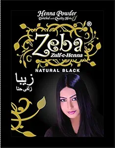 Zeba Premium Mehandi- 30 GM (Natural Black)