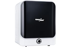 Green Blue GB415 Asciugatrice elettrica a Carica Frontale, Capacità di 3 kg Classe C, 5 programmi, 830 W Dimensioni compatte 49,5 x 46 x 59,5 cm per Spazi Piccoli