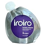 IROIRO - Tinte para el cabello semipermanente, natural, alta calidad, 118 ml, color rosa 20 Iro Morado
