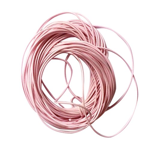 10m Wachs Wachsschnur Nylonschnur Seil Für DIY Armband Neckace 1mm Machen – Rosa - 3