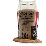 GOLDSPAN smoke 15 kg Räucherspäne Körnung 0,4-1 mm Räuchermehl Buche