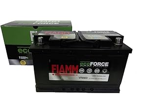 VR800 BATTERIA AUTO FIAMM ecoFORCE AGM START&STOP 80Ah 800A 12V +DX 315x175x190