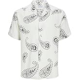 JACK &amp; JONES JJJEFF ABSTRACT PRINT RESORT SHIRT SS G&ouml;mlek Erkek