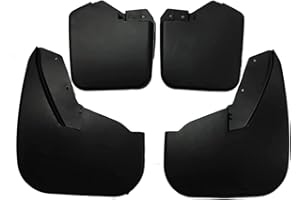 WUURAA 4 Piezas Guardabarros Coche para Ford Transit Tourneo Custom 2012-2018, Guardabarros Protección Salpicaduras Styling Accesorios