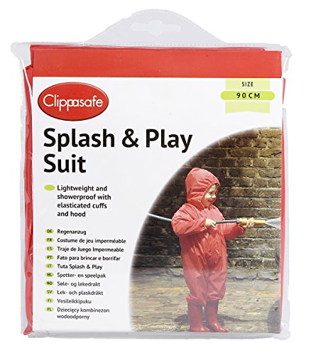 Clippasafe Red Splash & Play Suit (90 cm)