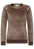 gant pullover herren braun  Naketano Damen Sweater Mackin Da Hoes Sweater