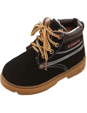 Tefamore Baby Kind Armee Stil Martin Stiefel warme Winterschuhe