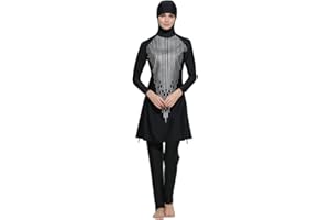 seafanny Damen Bescheidene muslimische Badebekleidung mit Hijab in voller Länge